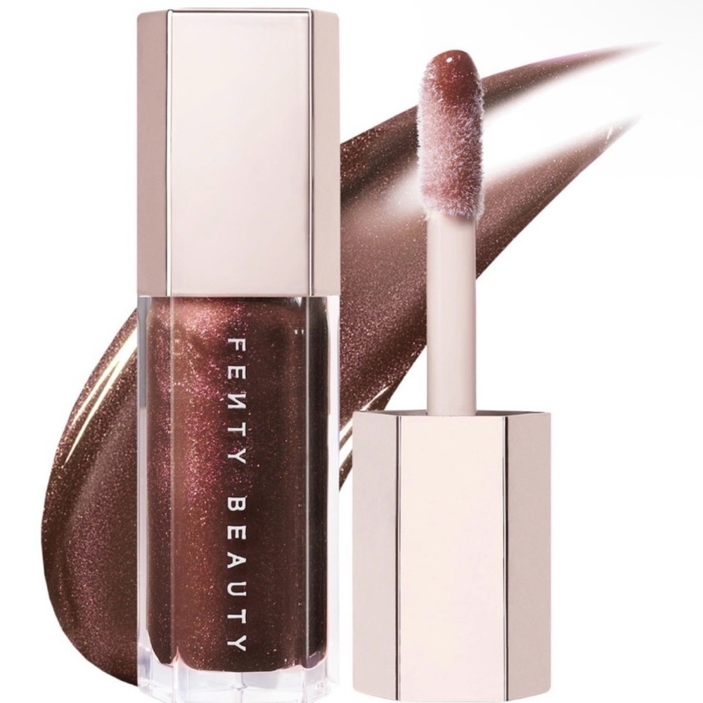 Fenty Gloss Bomb Heat  Universal Lip Luminizer + Plumper in Hot Chocolat NIB